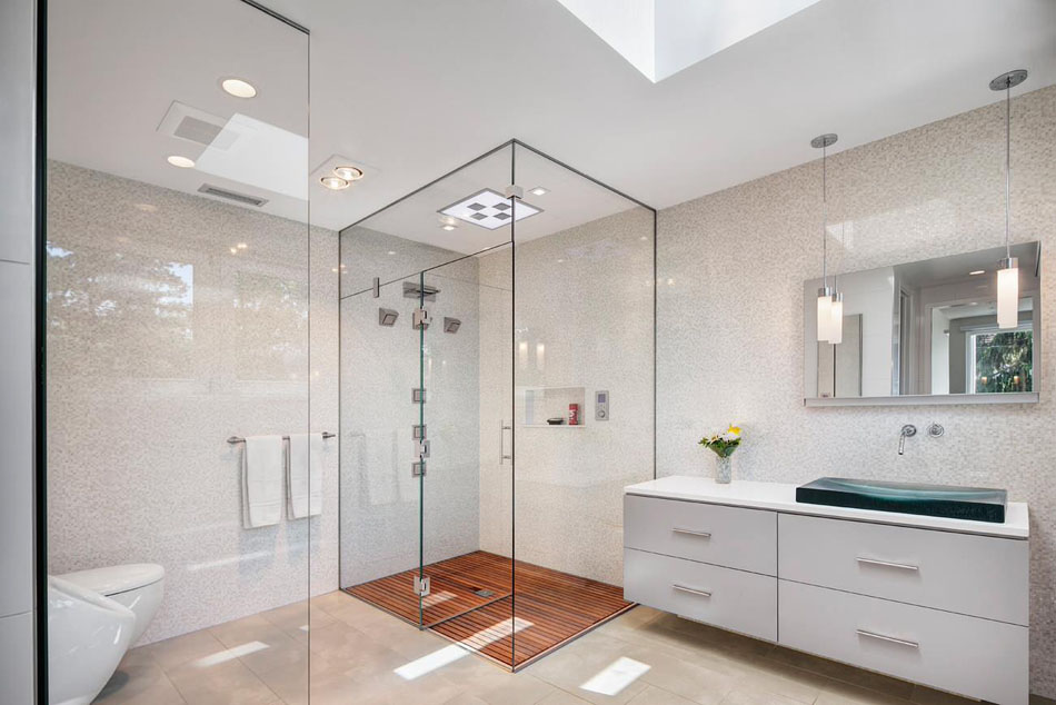 cabine de douche design maison salle de bain moderne