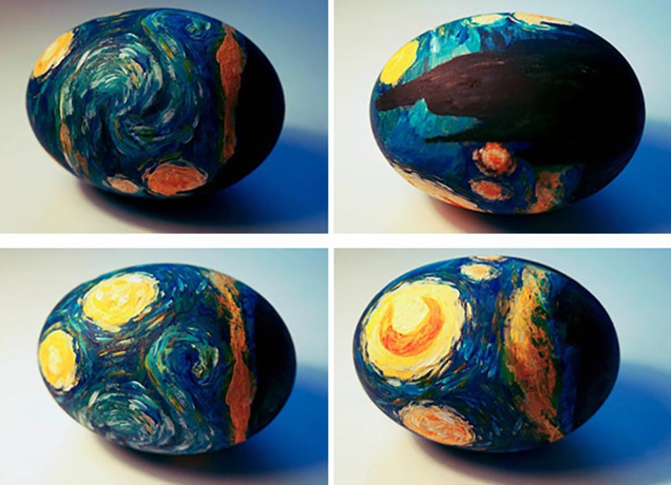 van gogh œufs deco