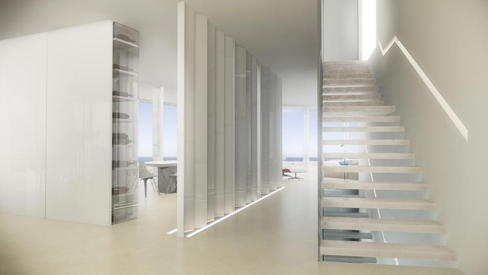 architecture intérieure et extérieure contemporaine