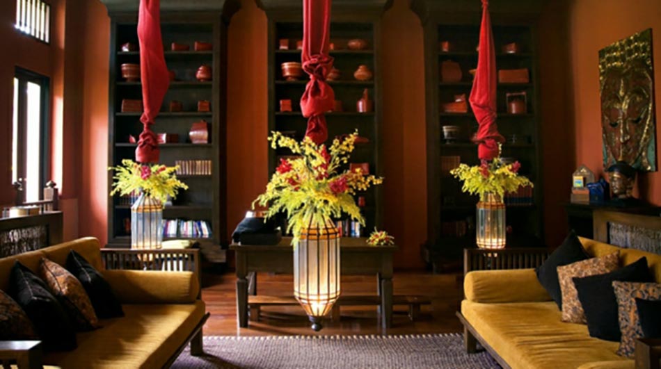 intérieur original design hôtel Anantara Bophut
