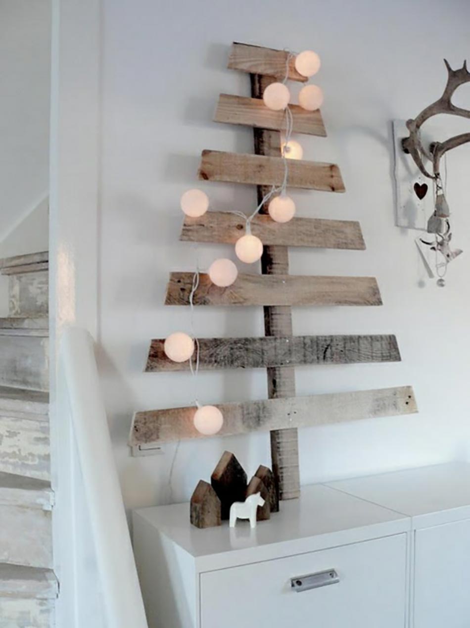 simple décoration arbre pour Noël