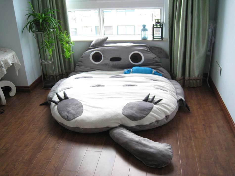 lit enfant totoro cozy et sympa
