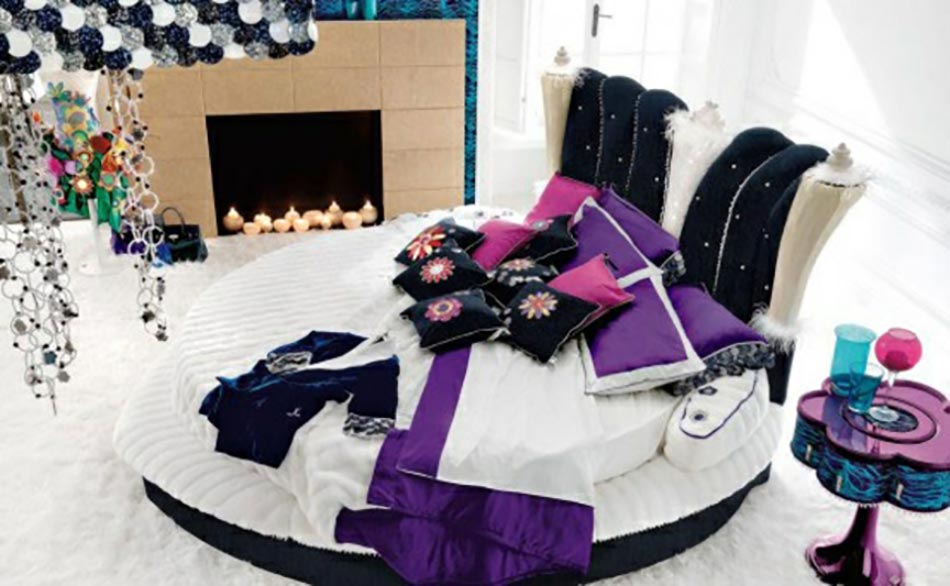 déco féminine chambre moderne
