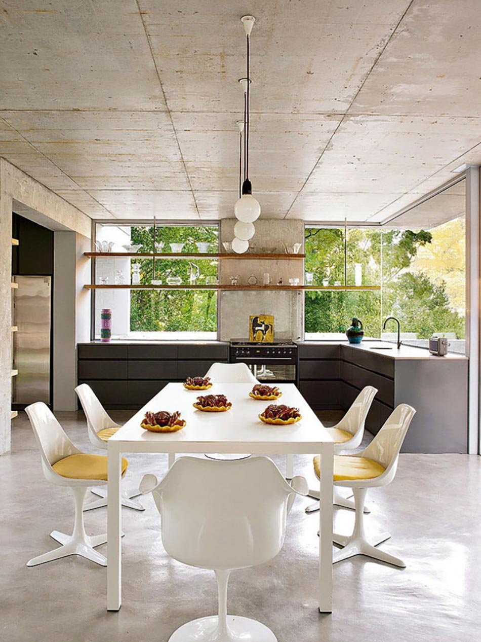luminaire LED cuisine moderne industriel style éclairage