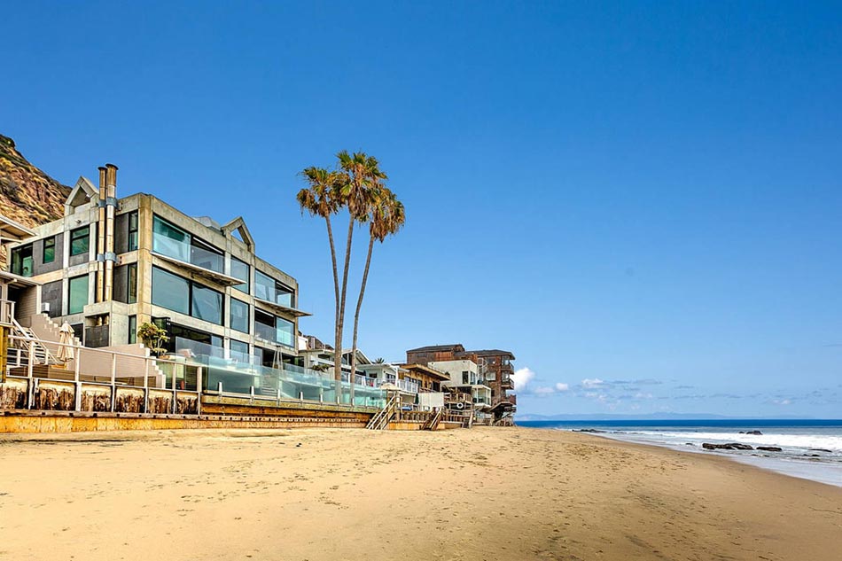 plage mer et vacances de luxe en californie