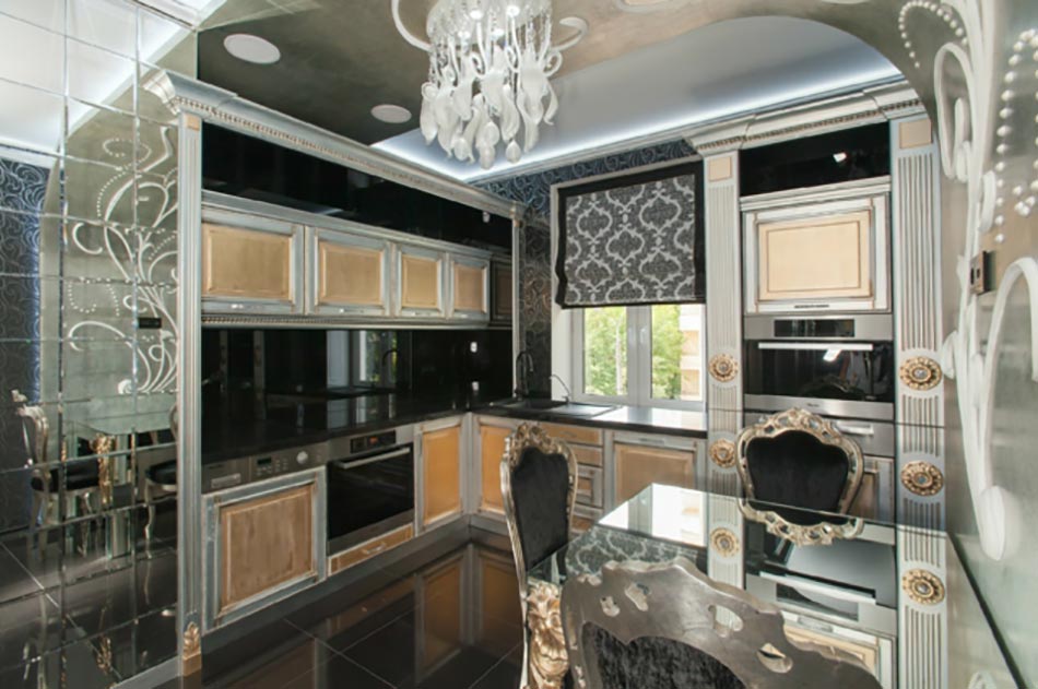 Meubles et décoration cuisine inspirés par le style baroque meubles de cuisine baroque