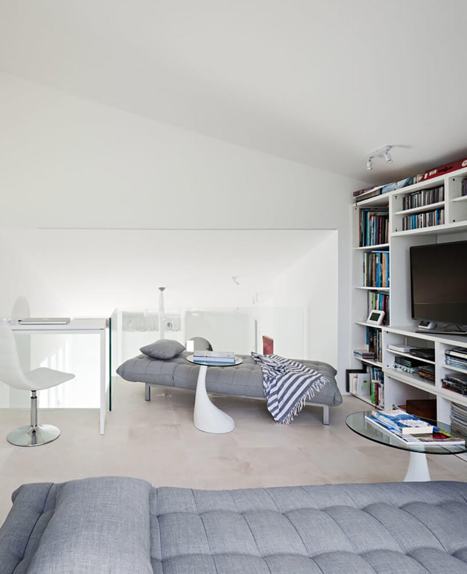 Mezzanine dans cette villa de vacances luxe