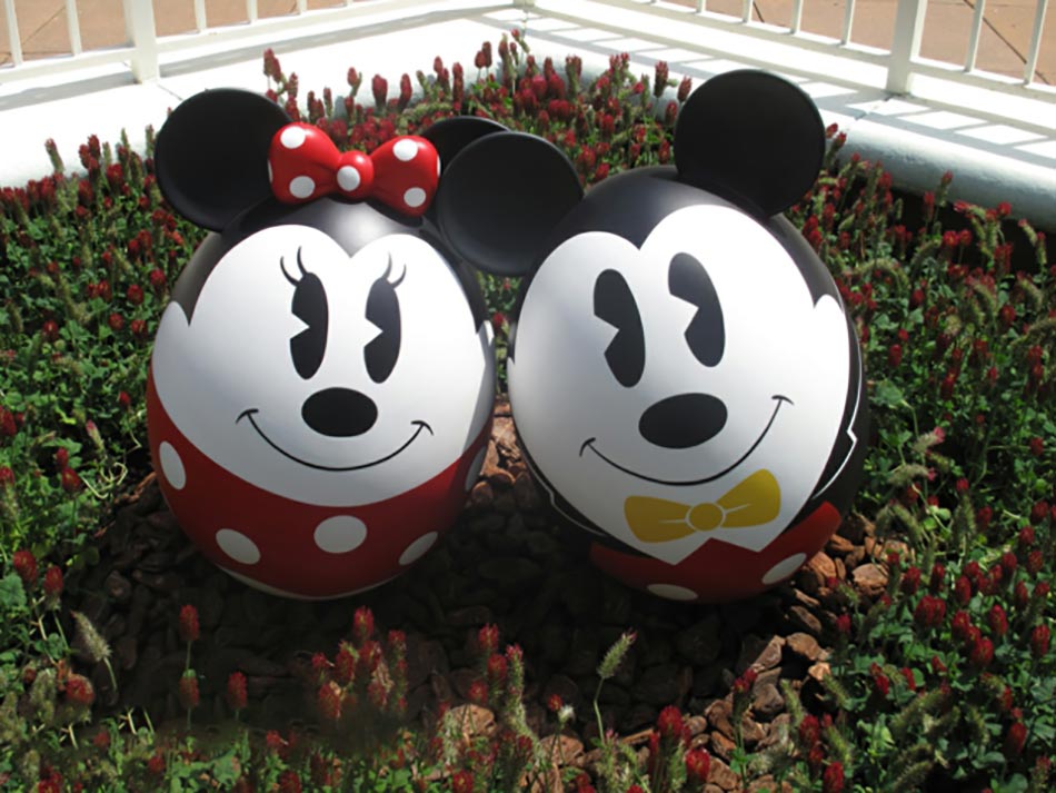 minnie mickey oeufs