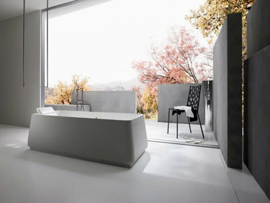superbe luxueuse salle de bain zen