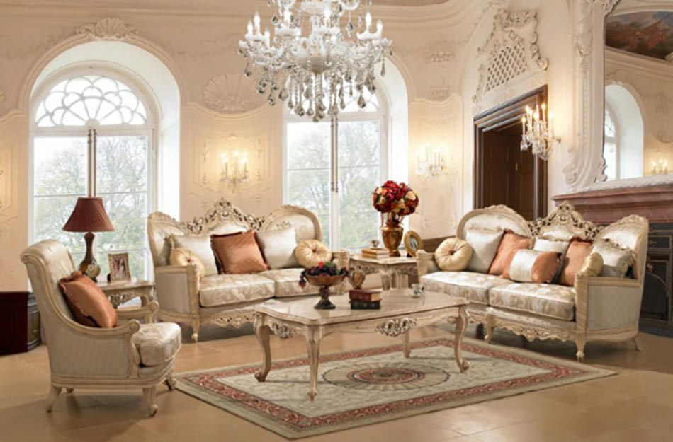 meubles classiques salon style design retro