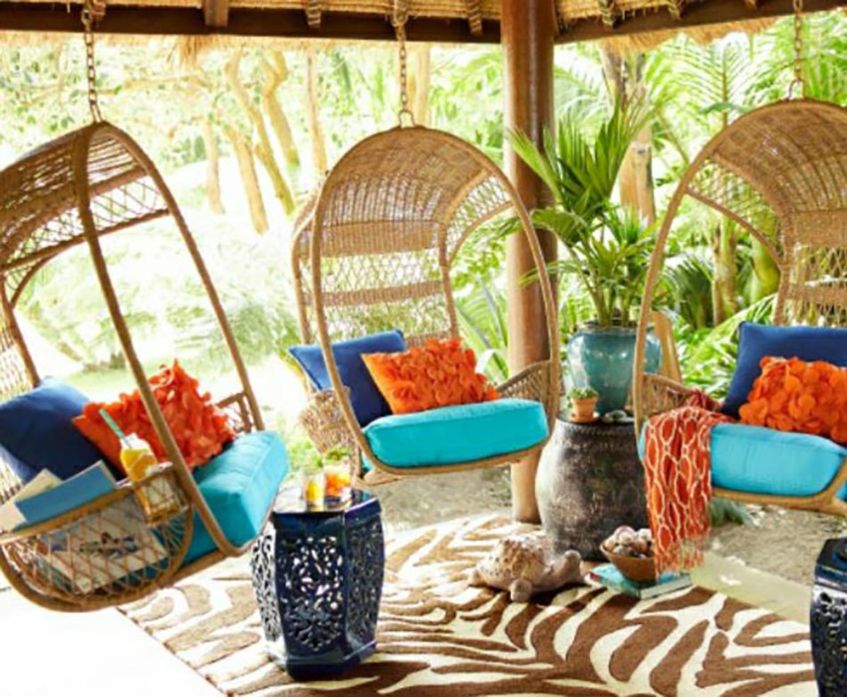 balançoire original design jardin meuble mobilier outdoor