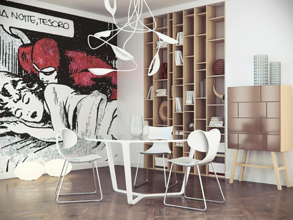 intérieur design créatif artistique