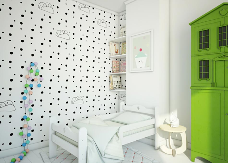 décoration des murs pour la chambre d'enfant