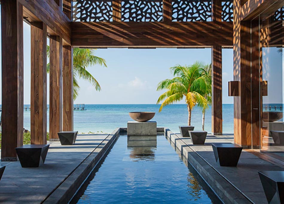 centre spa hôtel design vacances au Mexique cancun