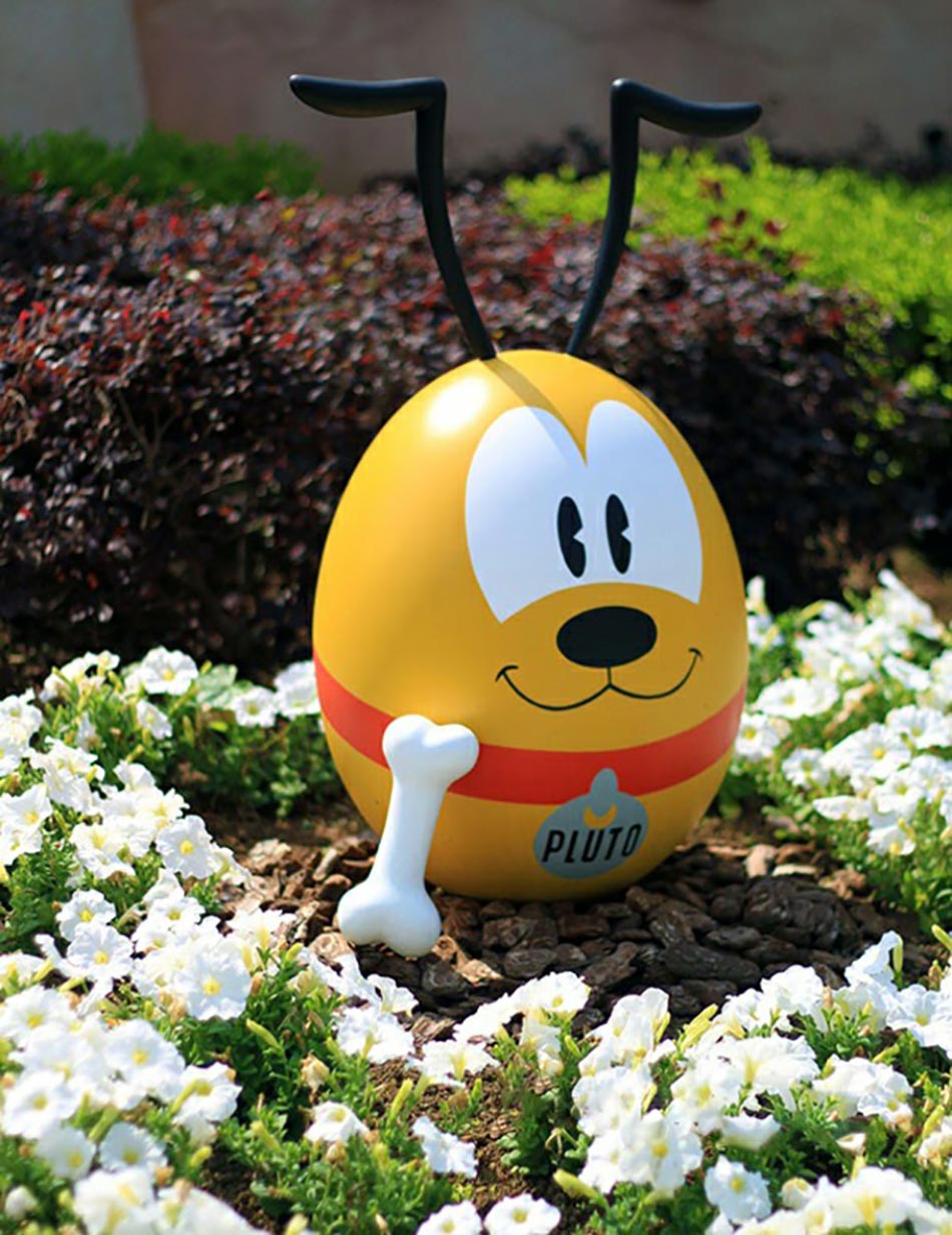 oeufs peints disney