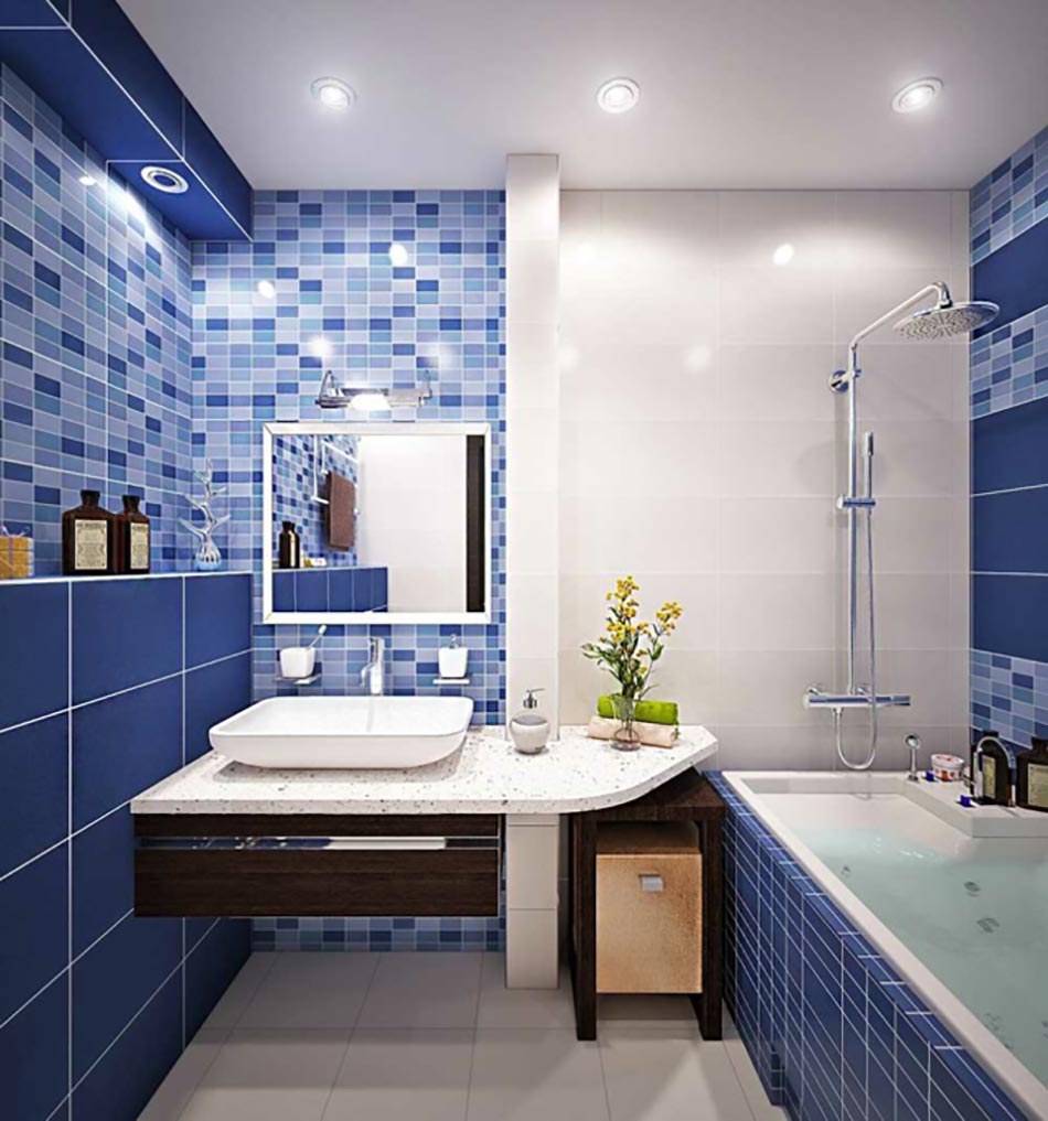 Aménagement très réussi d’une petite salle de bains de 5 m² Aménagement très réussi d’une petite salle de bains de 5 m²