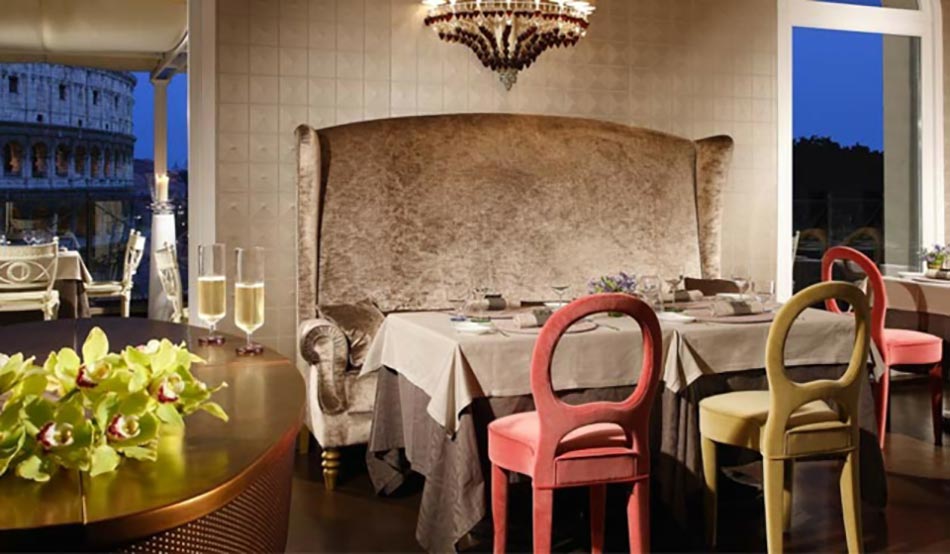 restaurant étoile michelin rome colisée