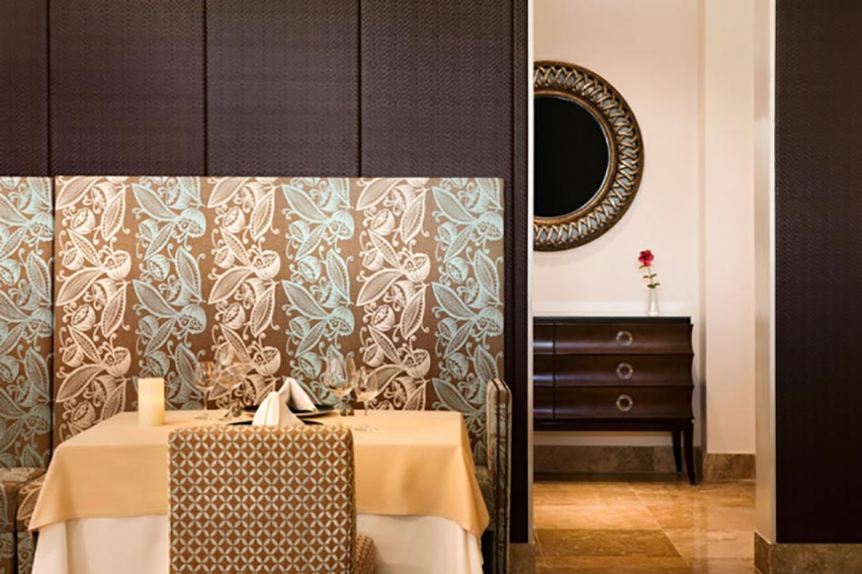 Restaurant gourmand Hôtel Cancun mexique