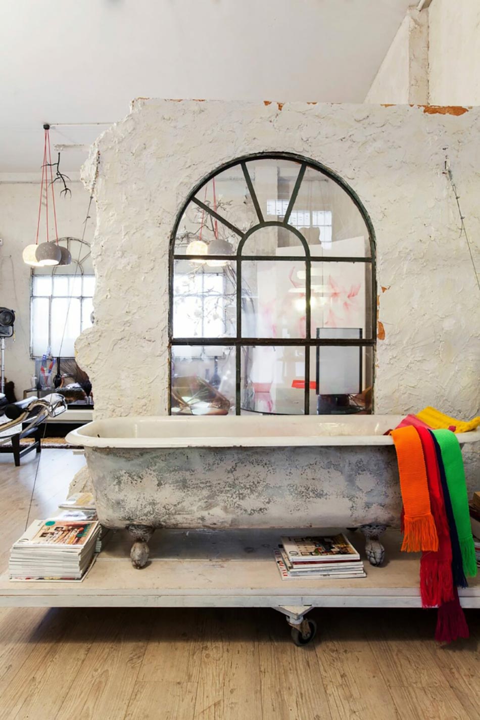 loft industriel à la décoration originale