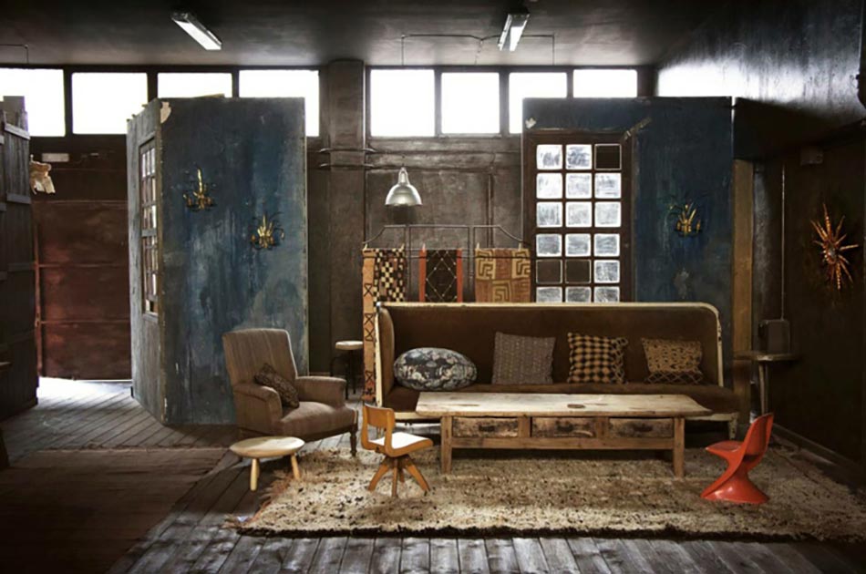 loft design industriel éclectique