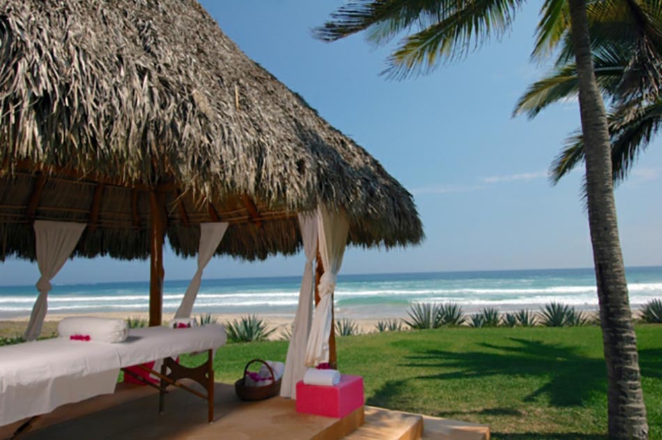 massage spa plage mexique
