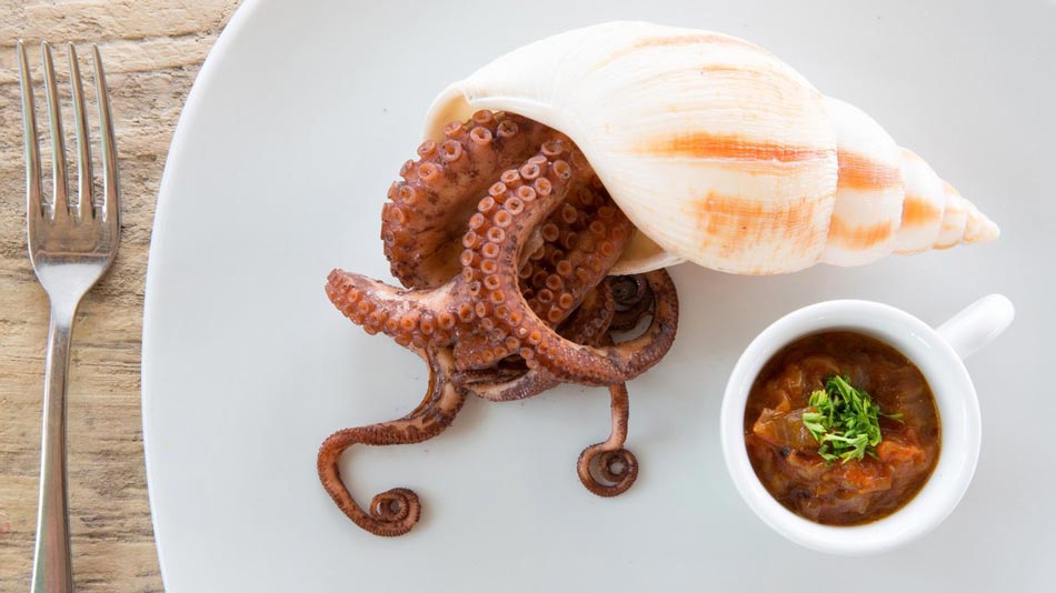 spécialités de mer plats délicieux restaurant original