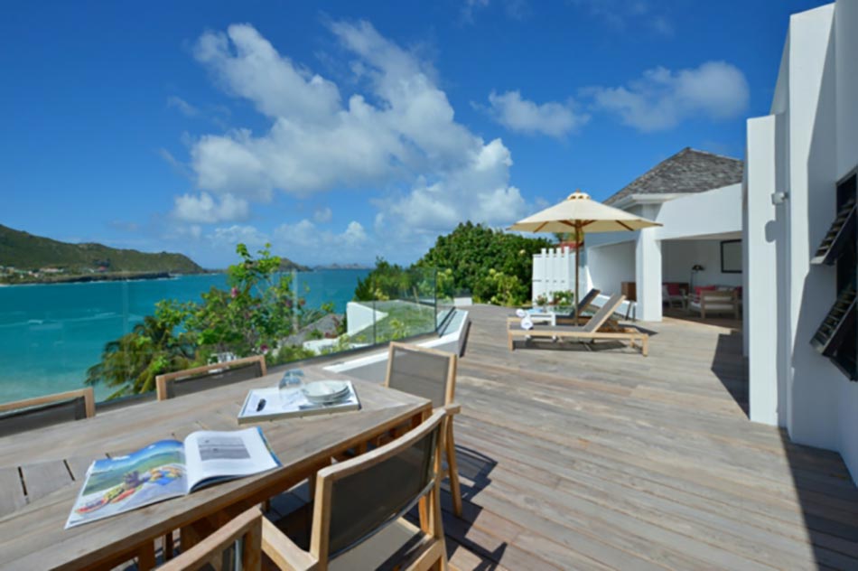 villa de luxe vue sur mer saint barth
