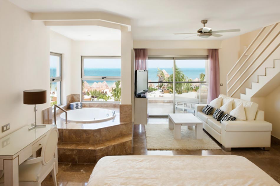 Suite luxe prestige vacances Cancun séjour Mexique