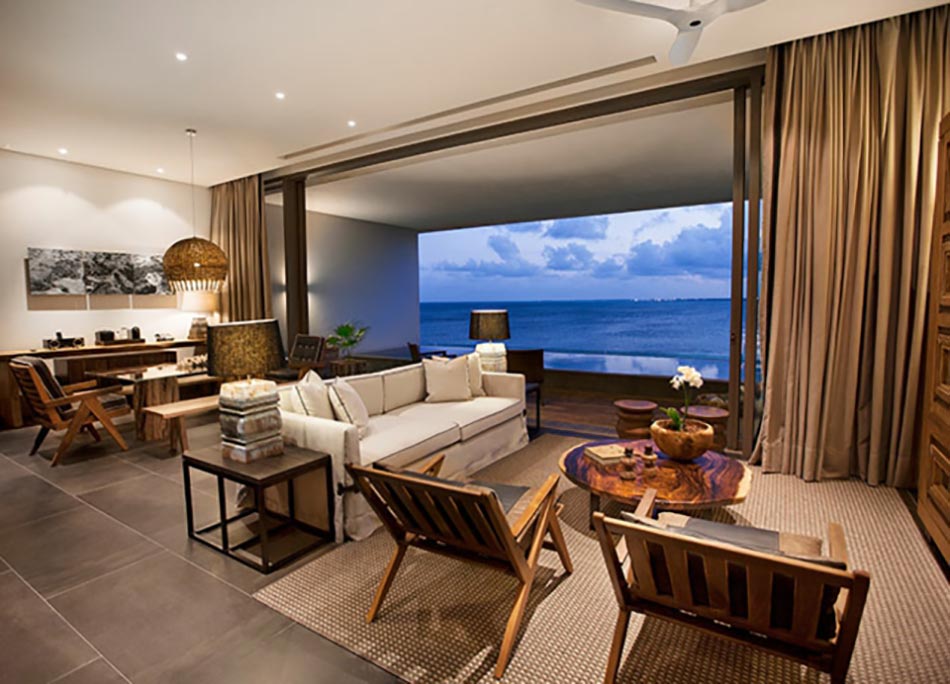 suite royale vacances au Mexique complexe hôtelier cancun