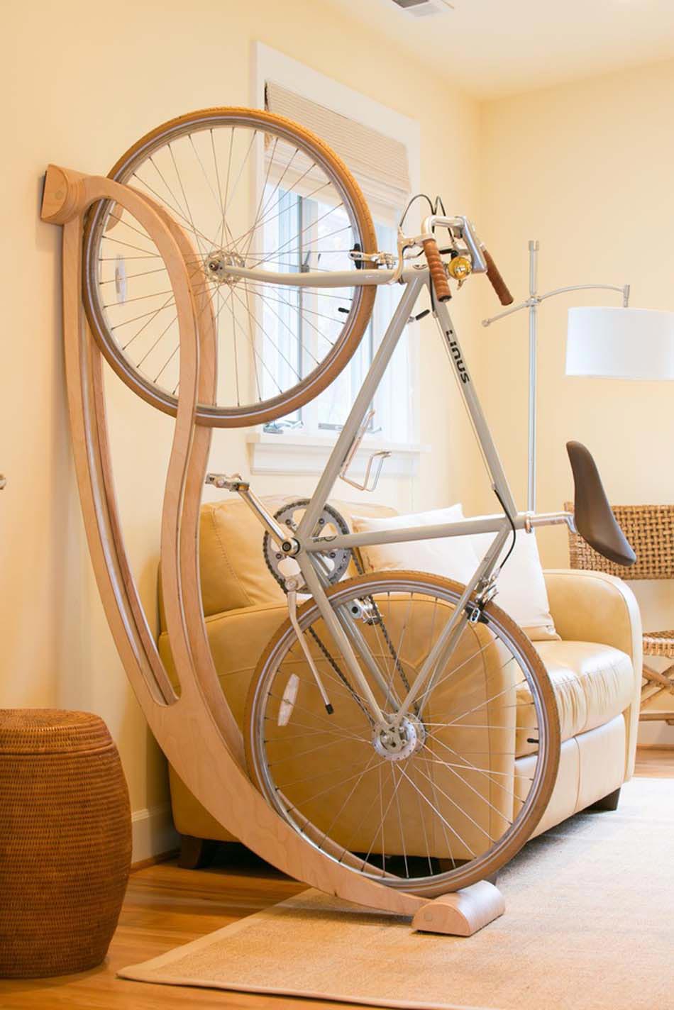 rangement vélo fonctionnel appartement