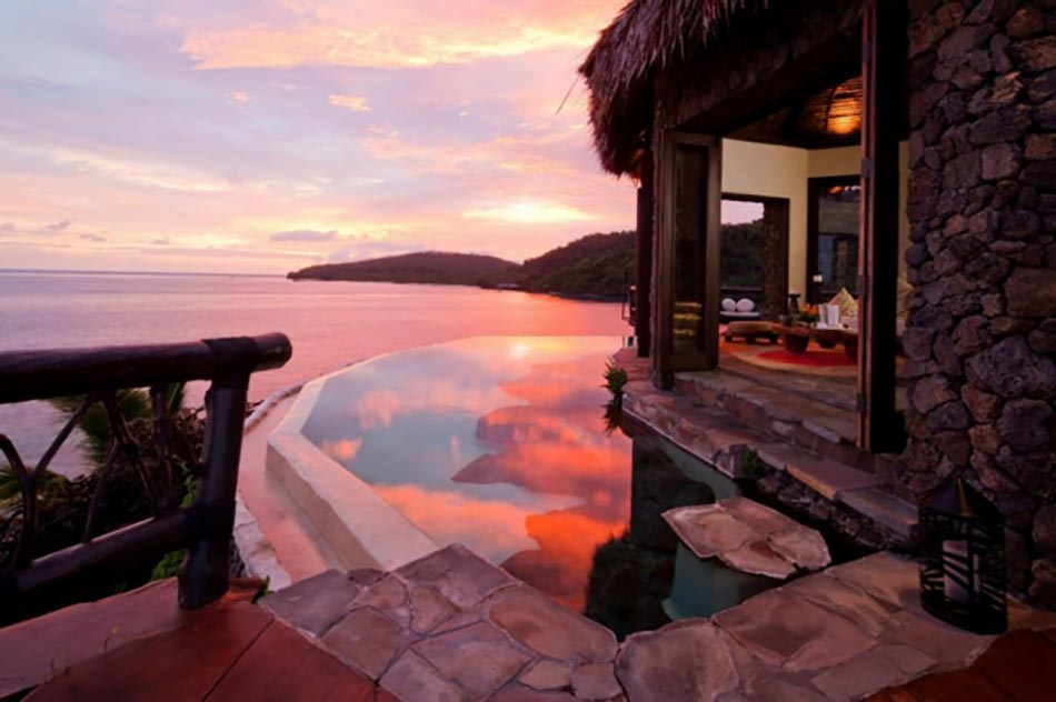 Destination de reve pour un séjour romantique à deux vacances romantiques exotiques Laucala complexe
