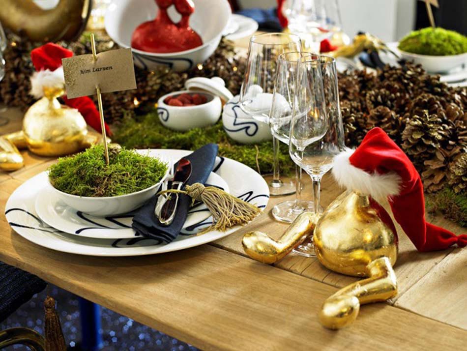 dresser jolie table repas de Noël