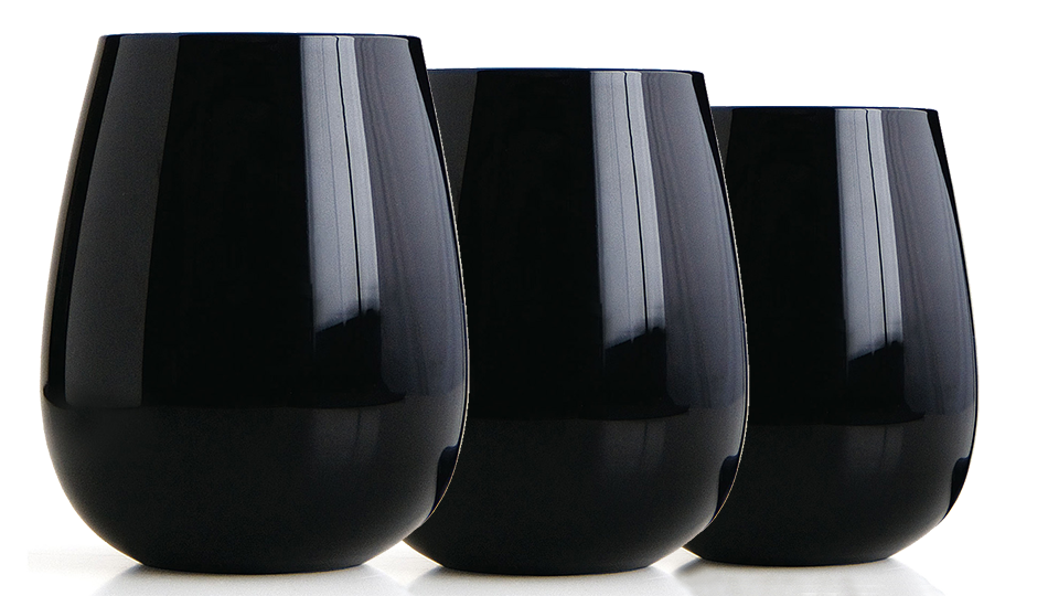vaisselle verres noirs art de table déco Halloween