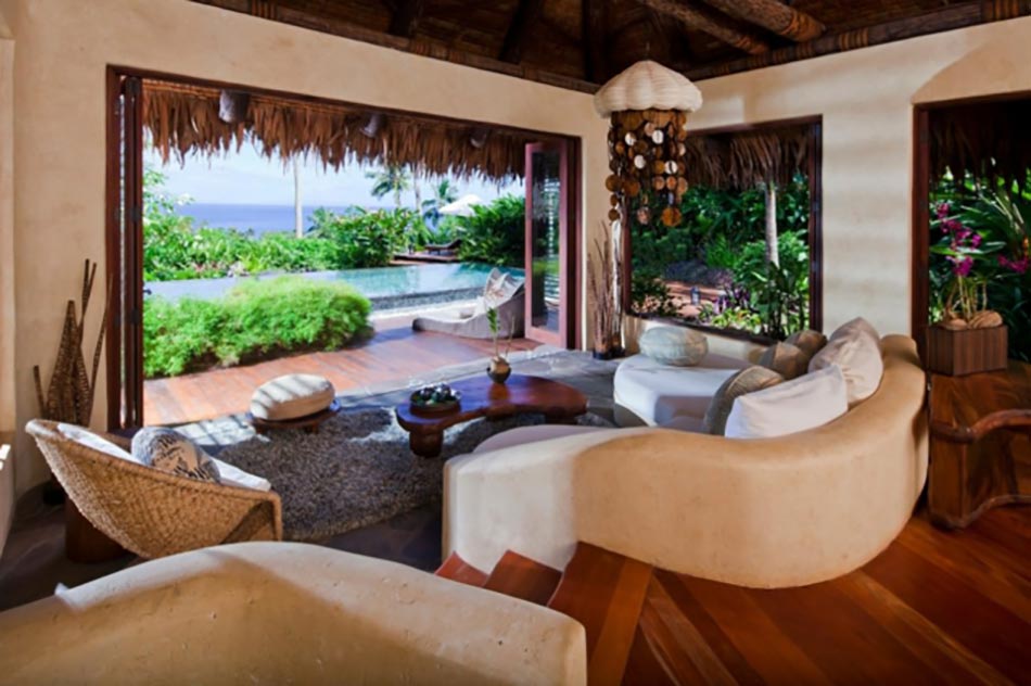 Destination de reve et garantie de moments uniques intérieur villa de luxe laucala complexe