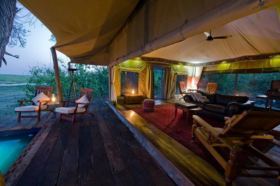 Botswana villa de vacances en amoureux