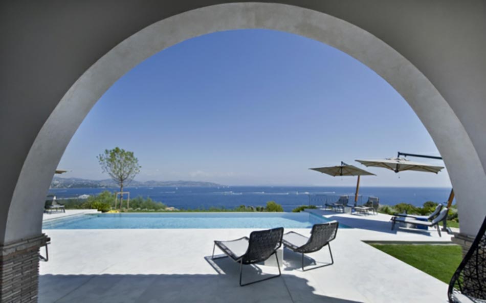 belle villa contemporaine séjour de luxe