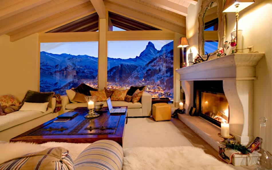 séjour magnifique montagne résidence secondaire luxe prestige belle demeure