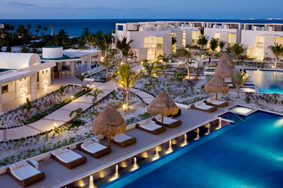 Hôtel de luxe Cancun vacances séjour Mexique