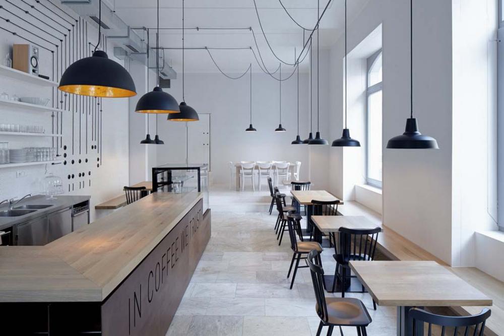 intérieur concept design café bistro