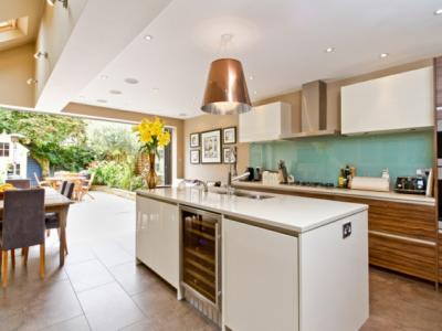 Cuisine ouverte sur le jardin