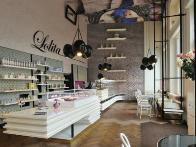 ambiance classe et chic coffee shop moderne