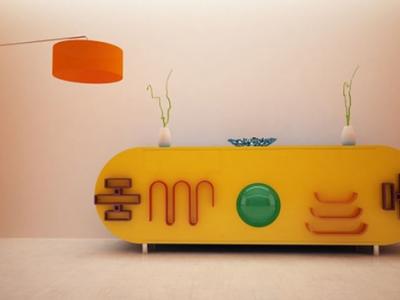 meuble bas design italien séjour
