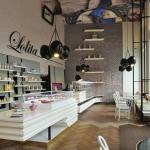 ambiance classe et chic coffee shop moderne