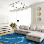 tapis de sol tapis design salon séjour moderne