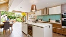 Cuisine ouverte sur le jardin