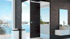 Douche italienne effet miroir