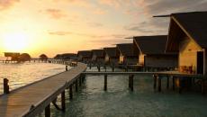 Endroit paradisiaque aux Maldives