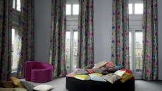 Décoration aux coussins et rideaux Madura