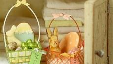 panier à œufs pour Pâques