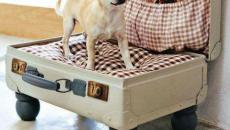 ancienne valise déco design de récup